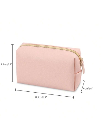 Custom Name Cosmetic Bag-Personalized Monogram Makeup Bag, Leather Toiletry Bag,Birth Month Bridesmaid Bag,Bridal Party Gifts,Bachelorette Party Favors,Bridesmaid Gift Letter Versatile,Large Capacity,Functional,Foldable,Practical,All-Purpose Contracted,Minimalist,Kawaii,Vacay Vibes/Vacation,Leisure,Basics Hot Pink,Royal Blue,Green,For Outdoors/Outings/Travel/Hiking/Stadium/Sports/Climbing,School Supplies,Back To School,For Office,For School,For Classroom,For Teacher Gifts,For University,For Colleague,For Dorm Rooms,For Teacher,For Boys And Girls,For Teenagers,Junior High School Students,Middle School Students,High School Senior High School Students,College Students,University Students,Freshman,Sophomore,Underclassmen,Family,Friends,Girlfriend,Boyfriend - Image 10