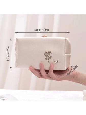 Custom Name Cosmetic Bag-Personalized Monogram Makeup Bag, Leather Toiletry Bag,Birth Month Bridesmaid Bag,Bridal Party Gifts,Bachelorette Party Favors,Bridesmaid Gift Letter Versatile,Large Capacity,Functional,Foldable,Practical,All-Purpose Contracted,Minimalist,Kawaii,Vacay Vibes/Vacation,Leisure,Basics Hot Pink,Royal Blue,Green,For Outdoors/Outings/Travel/Hiking/Stadium/Sports/Climbing,School Supplies,Back To School,For Office,For School,For Classroom,For Teacher Gifts,For University,For Colleague,For Dorm Rooms,For Teacher,For Boys And Girls,For Teenagers,Junior High School Students,Middle School Students,High School Senior High School Students,College Students,University Students,Freshman,Sophomore,Underclassmen,Family,Friends,Girlfriend,Boyfriend - Image 19