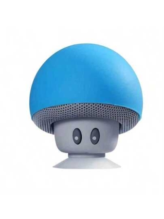 Portable Mushroom Bluetooth Speaker With HD Stereo Sound - Strong Suction Cup Mount Phone Holder Button Control Speaker For Crea