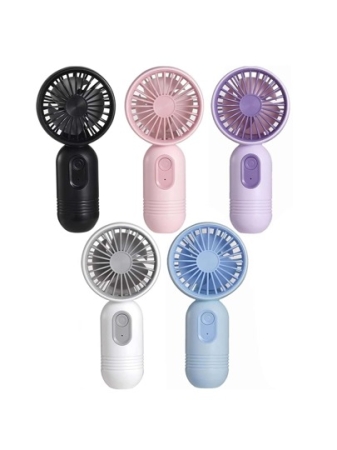 AOYI 1pc 500mAh Rechargeable Handheld Lash Fan With 3 Gear Adjustable, Mini USB Charging Eyelash Fan