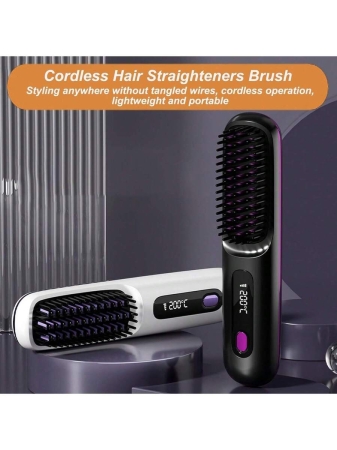 Go Brush Pro,Portable Straightener Brush - Gobrush Pro,Gobrush Pro (D) - Image 3