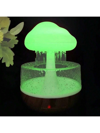 Relaxing Cloud Rain Diffuser Night Light Humidifier Raindrop Aromatherapy Machine Atomization Humidification Colorful Lamp Valentine's Day Gift - Image 12