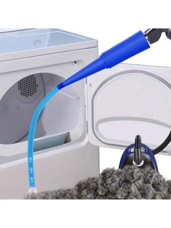 1set Dryer Vent Cleaner Kit, Efficient Deep Cleaning, Removes Lint With Power Washer And Vacuum Hose Attachment