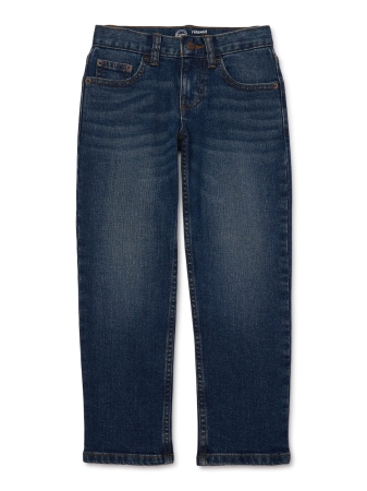 Wonder Nation Boys Relaxed Denim Jeans, Sizes 4-18, Slim & Husky