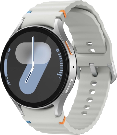 Samsung Galaxy Watch7 44mm Smart Watch, Aluminum, Bluetooth, Silver