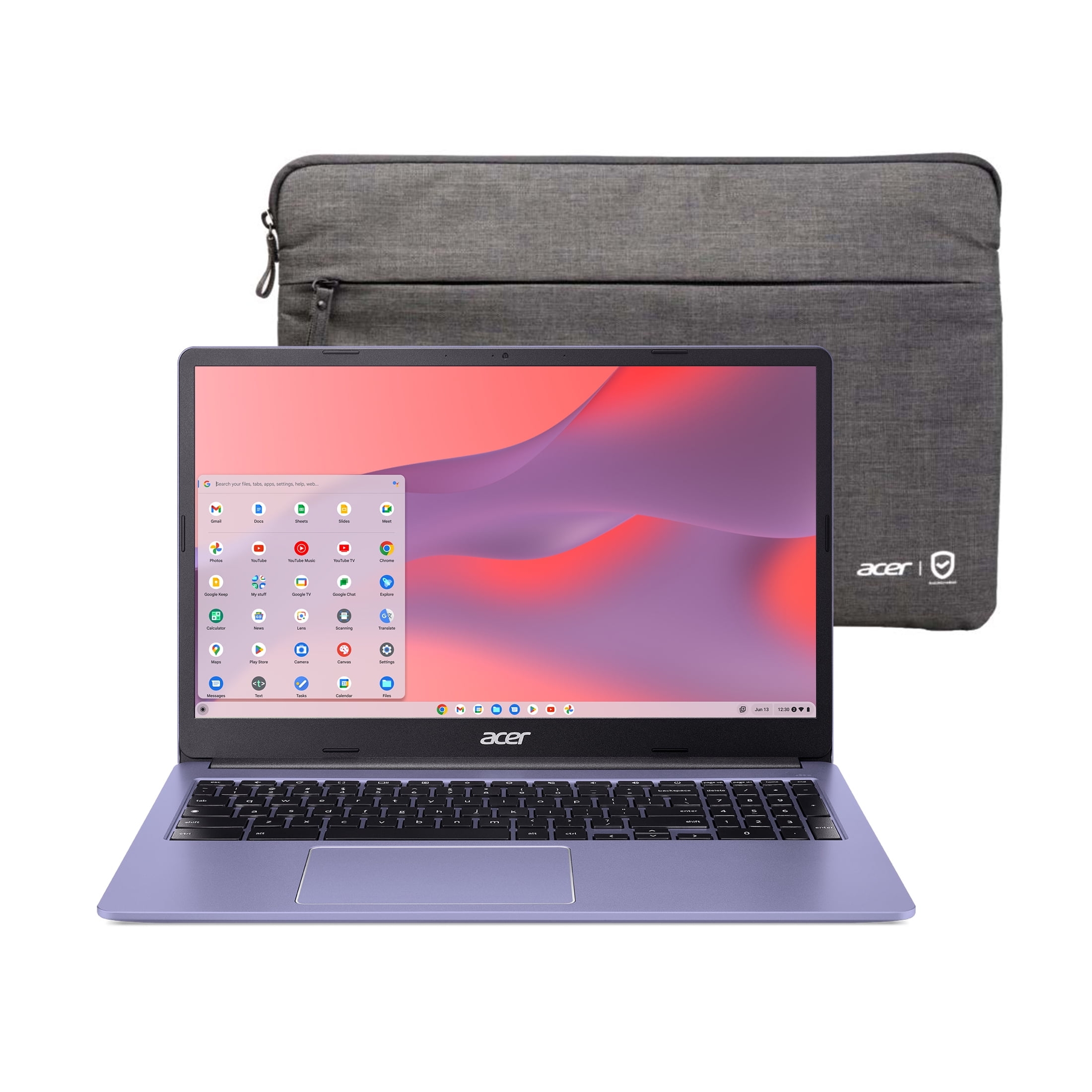 Acer Chromebook 315 15.6 inch Laptop Intel Processor N4500 4GB RAM 64GB eMMC Moonstone Purple - Image 2