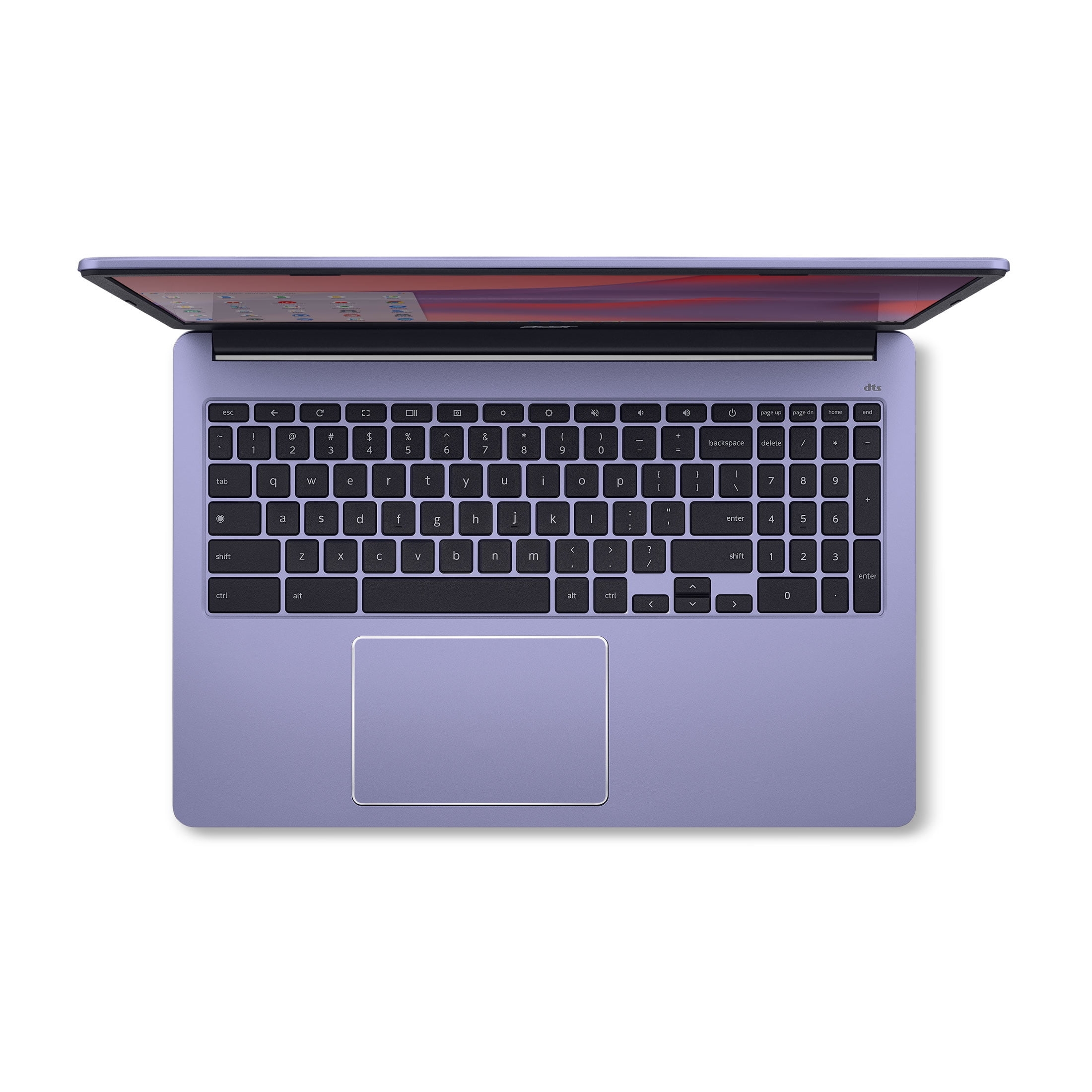 Acer Chromebook 315 15.6 inch Laptop Intel Processor N4500 4GB RAM 64GB eMMC Moonstone Purple - Image 6