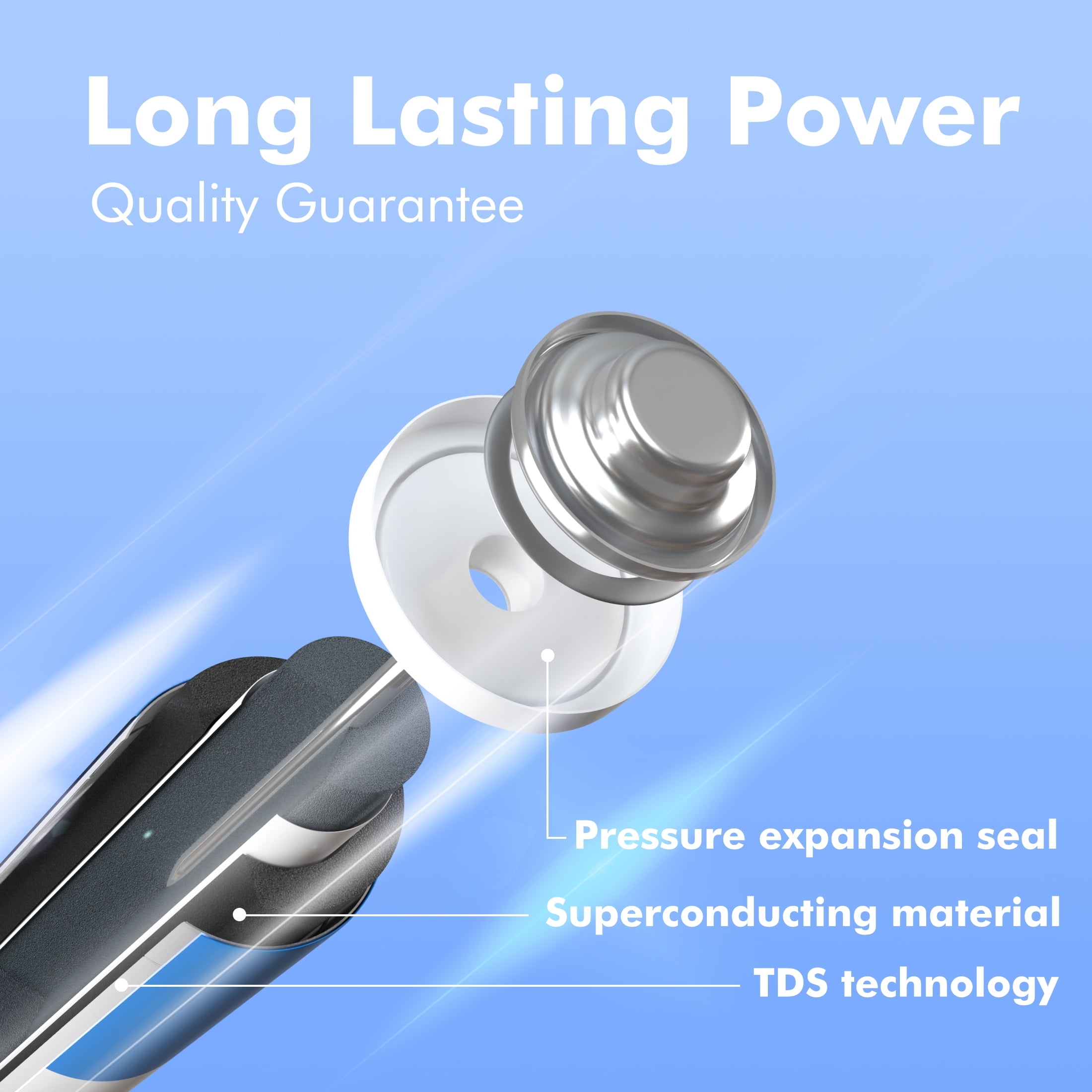 Voniko Alkaline AAA Batteries 100 Pack, 1.5 Volt Triple AAA Battery for Electronic Devices - Image 5